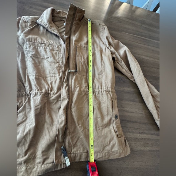 Garnet Hill Organic Cotton Tan Jacket Size 6 - Picture 5 of 7